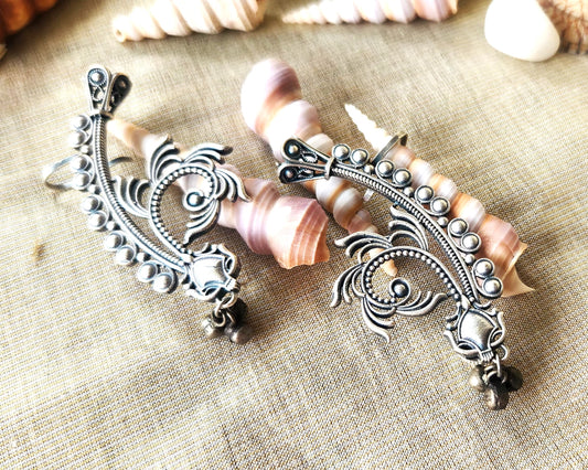 Mirage Stylish Oxidize Ear Cuff Earrings