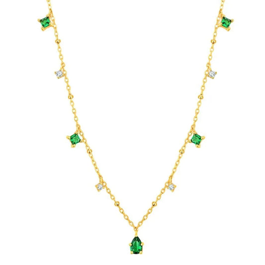 Mirage Royal Ruby Radiance Jewelry Set – Necklace, Earrings & Ring