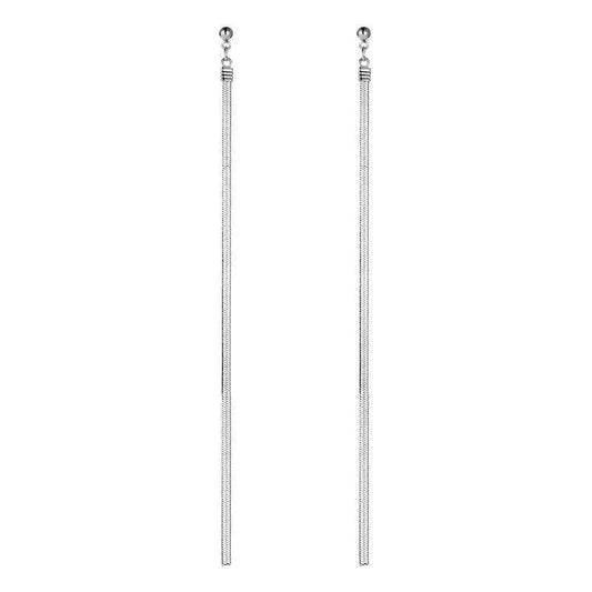 Fashion Geometric Plating Alloy No Inlaid Drop Earrings