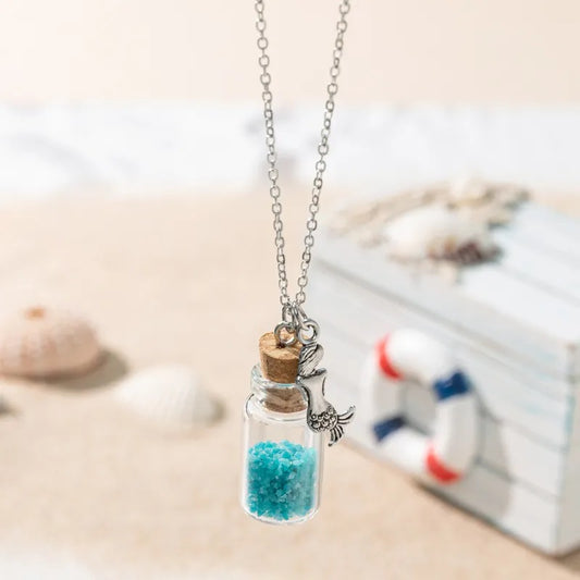 Mirage Sequin Charm Necklace