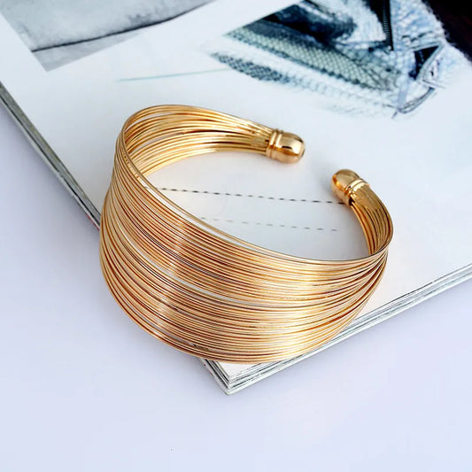 Elegant Multilayer Indian Cuff Bracelet