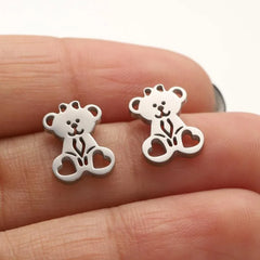 Cute Animal Ear Studs