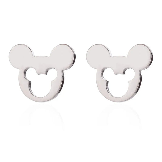 1 Pair Fashion Geometric Plating 304 Stainless Steel 18K Gold Plated Earrings
