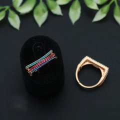 Vibrant Multi-Color Ring – A Dazzling Burst of Style