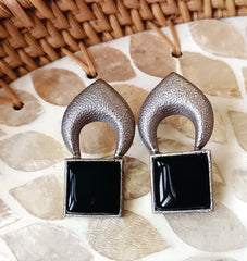 Mirage - Elegant  Stone Stud Earrings