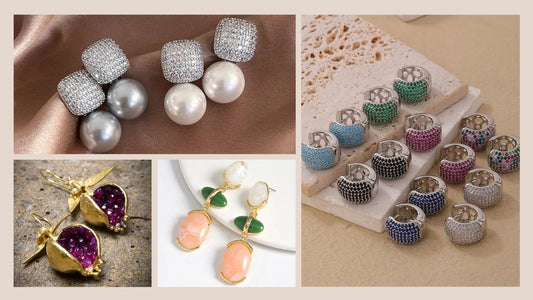 Earrings Banner- The Mirage Fashion 