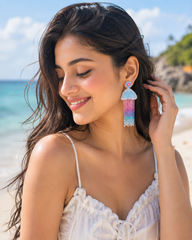 Jellyfish Inspired Statement Earrings