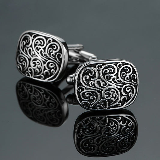 Mirage Rectangle Cufflinks for Men