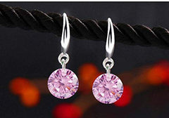 Mirage Enchanting Light Weight Cubic Zircon Crystal Drop Earrings for Women and Girls, for Daily Use, Office Use