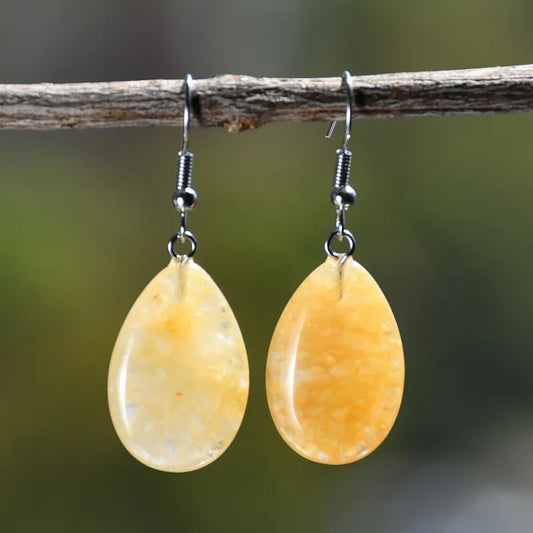 Multicolor Teardrop Stone Dangle Earrings for Women | The Mirage Fashion