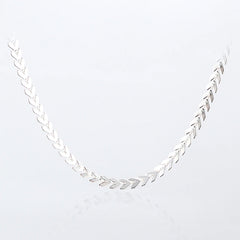 Mirage Leaf Designed Chain Necklace