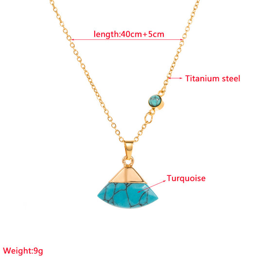 Mirage Bohemia Style Turquoise Necklace