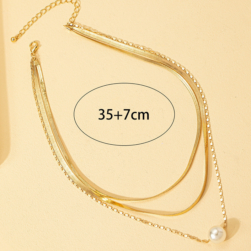 Mirage Tri-Layered Necklace