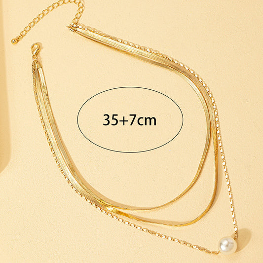 Mirage Tri-Layered Necklace