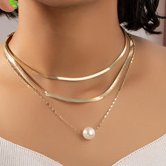 Mirage Tri-Layered Necklace