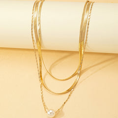 Mirage Tri-Layered Necklace