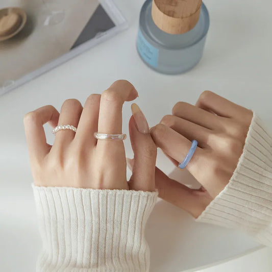 Mirage Minimalist Aesthetic Trendy Finger Rings