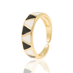 Mirage Geometric Opening Ring