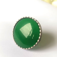 Mirage Green Gemstone Ring