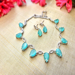 Mirage Stone work Neckless set