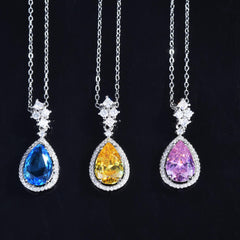 Mirage -  Beautiful Stylish American Dimond Pendent Earring Set .