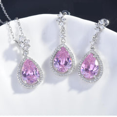 Mirage -  Beautiful Stylish American Dimond Pendent Earring Set .