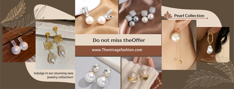 Pearl Earing - The mirage Fashion 