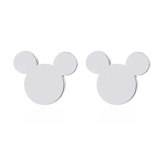Simple Style Korean Style Geometric 304 Stainless Steel No Inlaid 18K Gold Plated Ear Studs