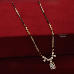 golden light weight  mangal sutra