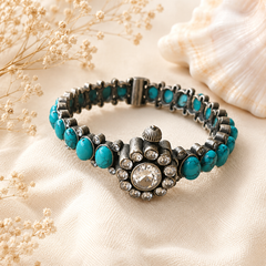 Turquoise Stone Kada