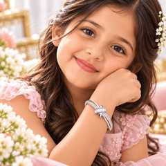 Little Starry Grace Kids Bracelet | diamond kids bracelet for girls  | The Mirage Fashion